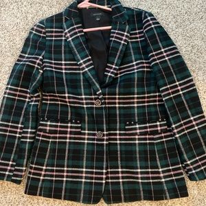 Plaid Ann Taylor Blazer